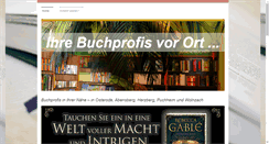 Desktop Screenshot of buchprofi.de